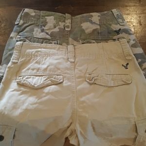 American eagle cargo shorts
